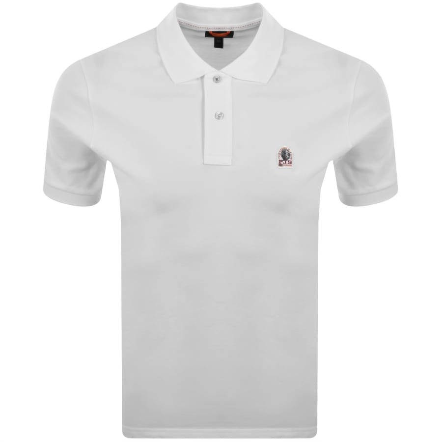 Image number 1 for Parajumpers Wellington Polo T Shirt White