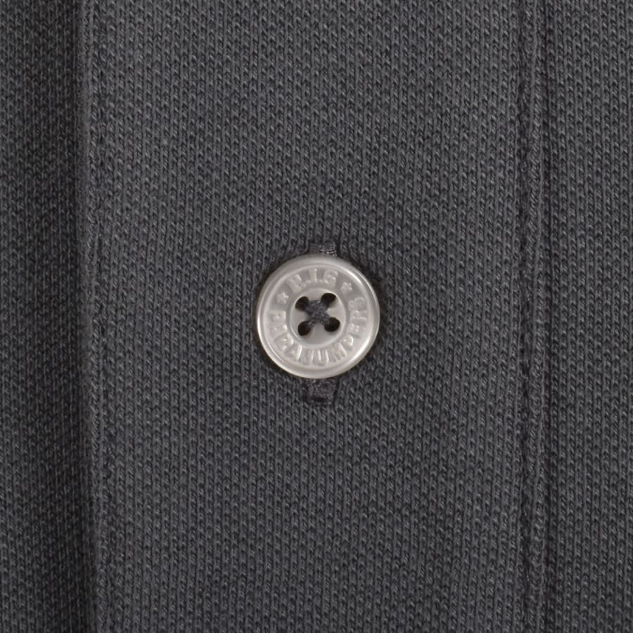 Image number 4 for Parajumpers Wellington Polo T Shirt Grey