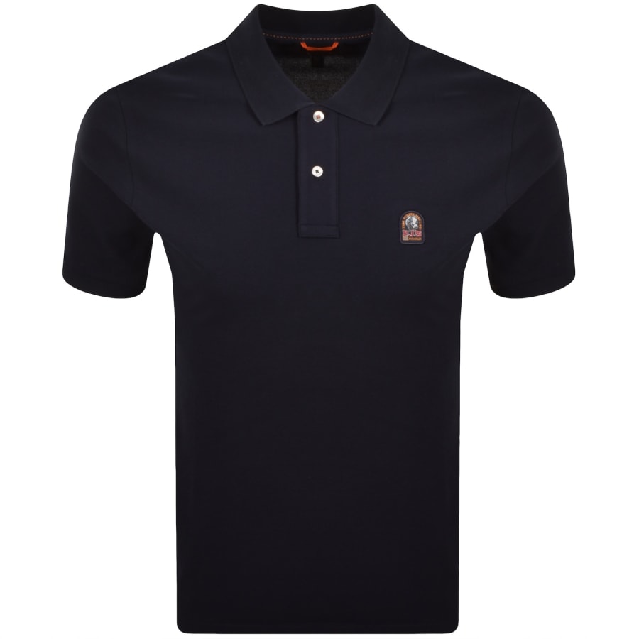 Image number 1 for Parajumpers Wellington Polo T Shirt Navy