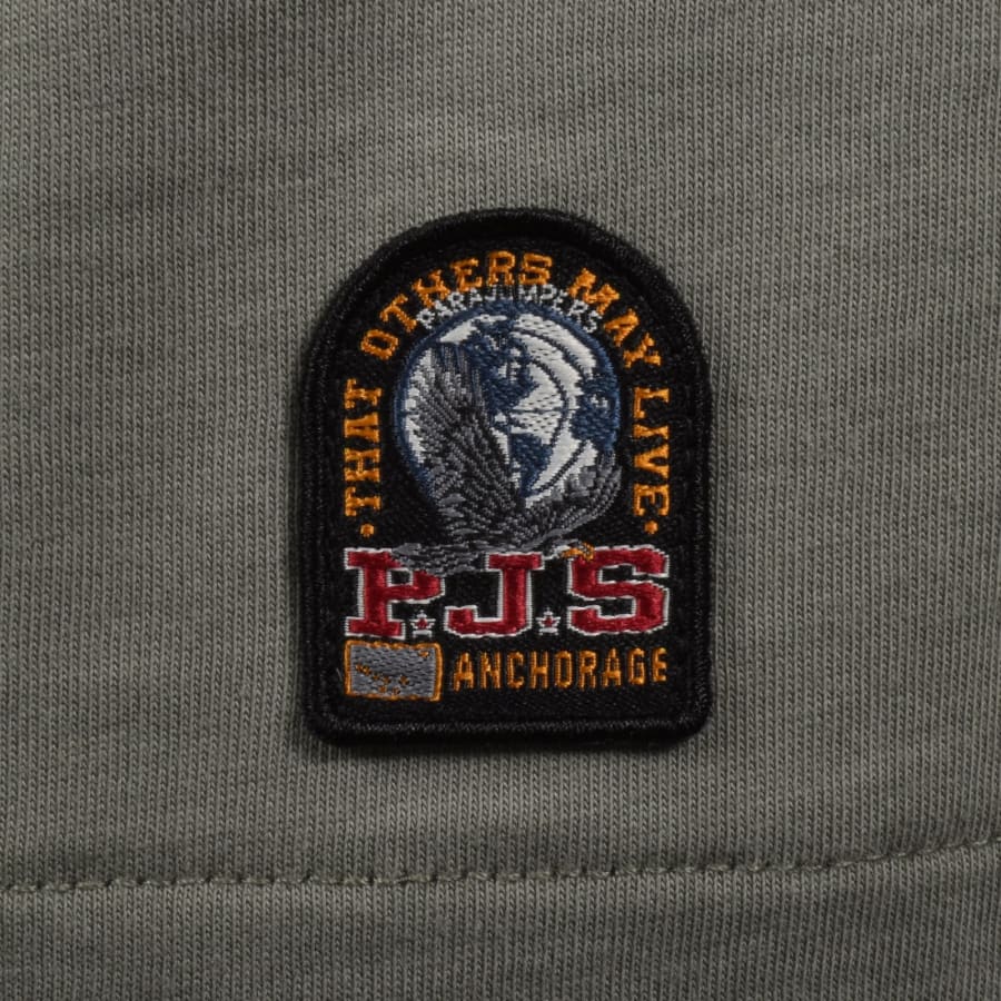 Image number 3 for Parajumpers Bordley Polo T Shirt Grey