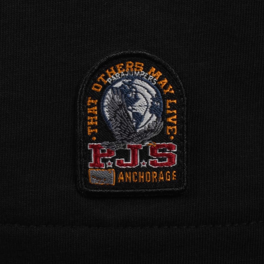 Image number 3 for Parajumpers Bordley Polo T Shirt Black