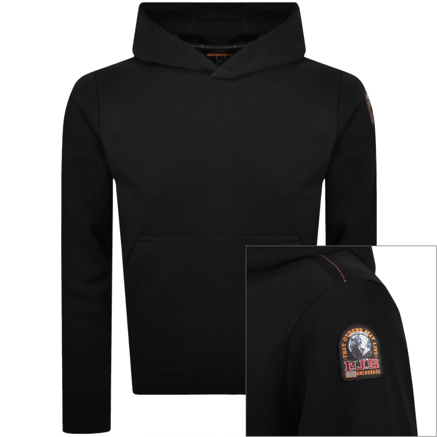 Image number 1 for Parajumpers Everest Hoodie Black