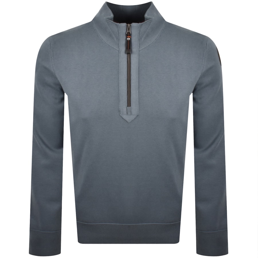 Image number 2 for Parajumpers Basic Scoe Jumper Blue