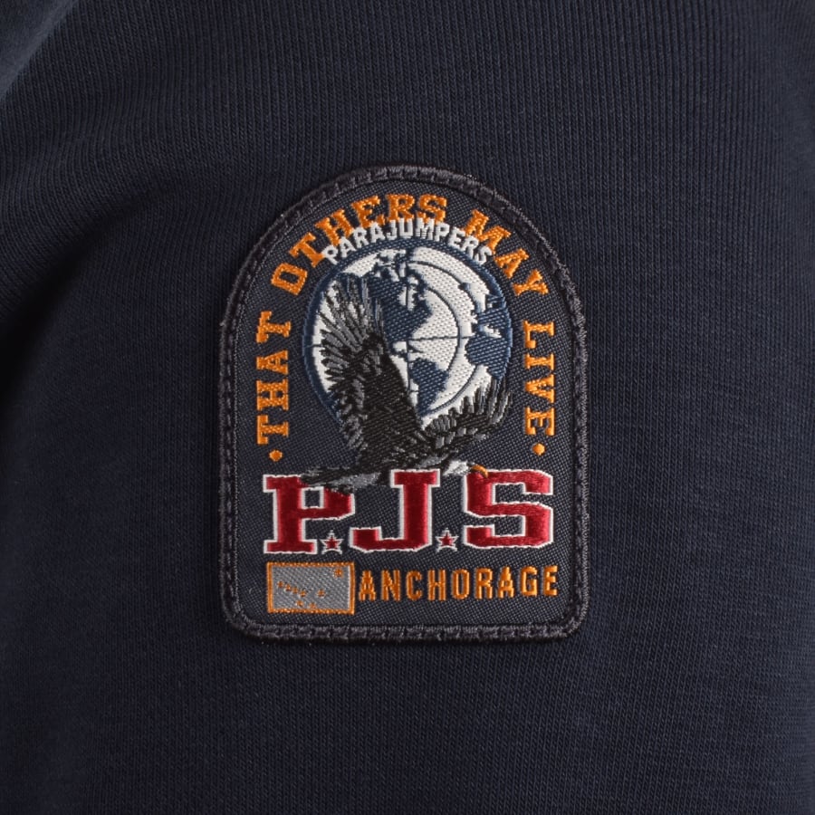 Image number 4 for Parajumpers K2 Sweatshirt Navy