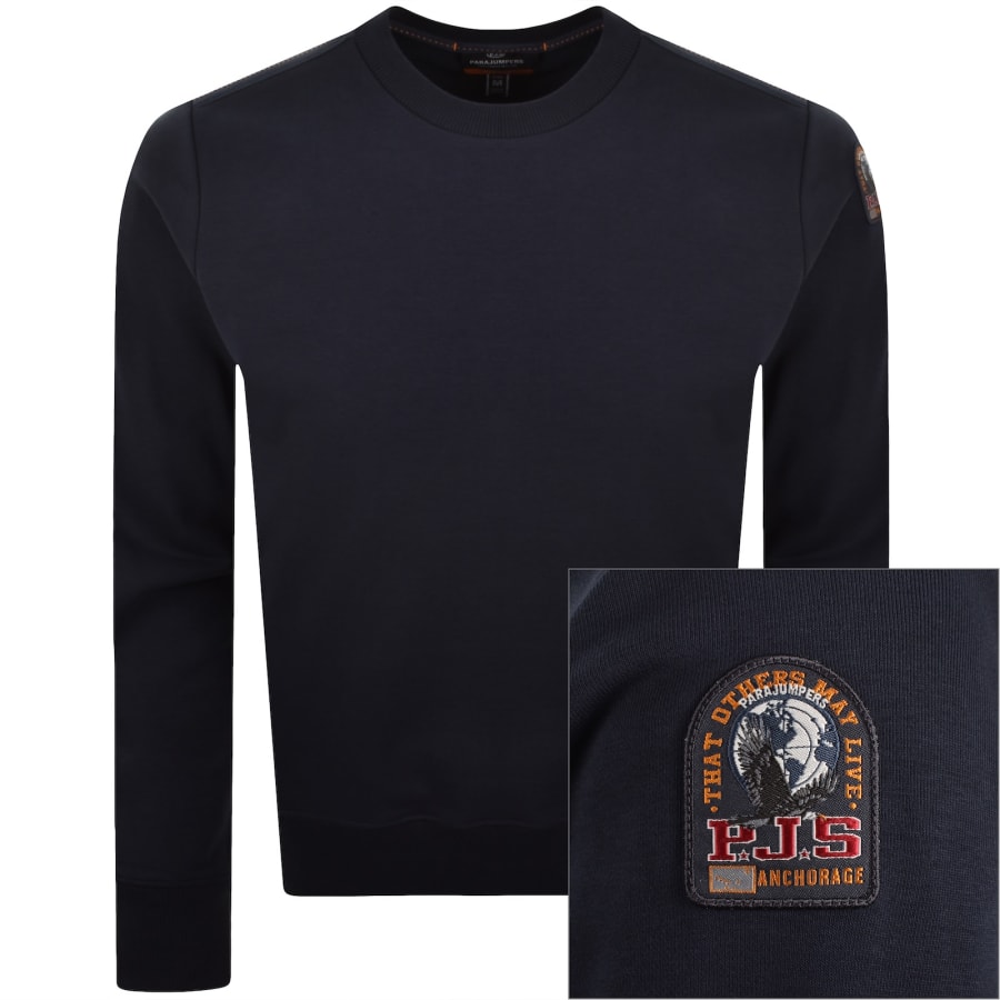 Image number 1 for Parajumpers K2 Sweatshirt Navy