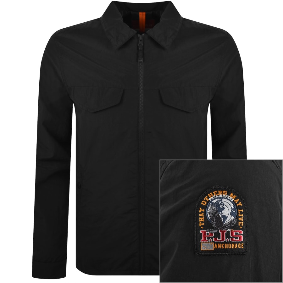 Image number 1 for Parajumpers Evander Overshirt Black