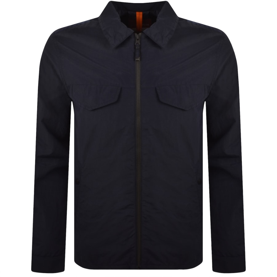 Image number 2 for Parajumpers Evander Overshirt Navy