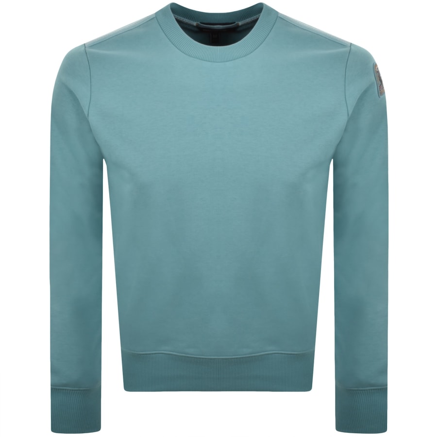 Image number 2 for Parajumpers K2 Sweatshirt Aqua Blue