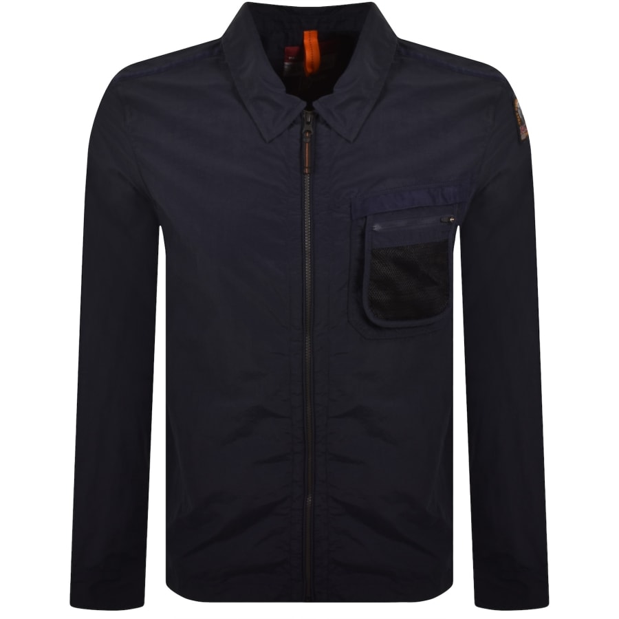 Image number 2 for Parajumpers Wymond Overshirt Navy