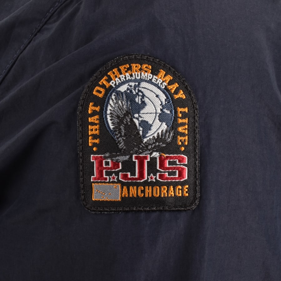 Image number 3 for Parajumpers Wymond Overshirt Navy