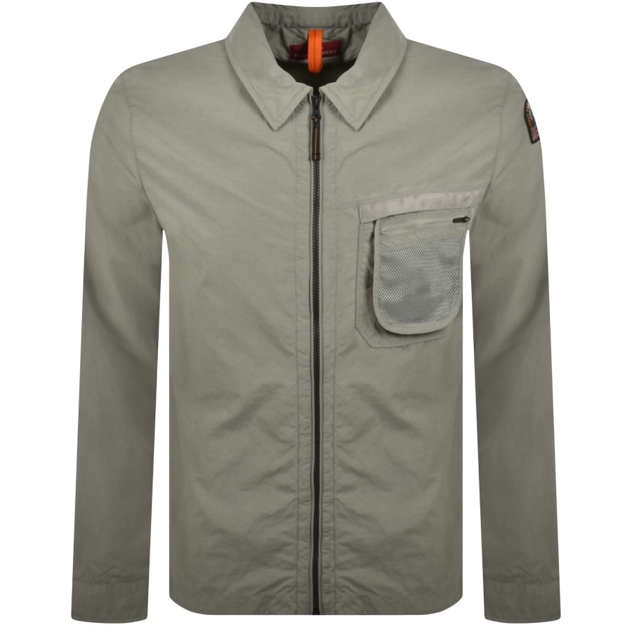 Image number 2 for Parajumpers Wymond Overshirt Grey