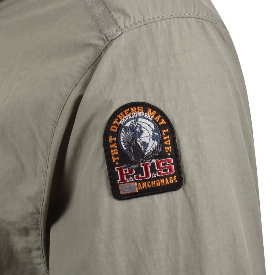 Image number 3 for Parajumpers Rube Hooded Jacket Grey