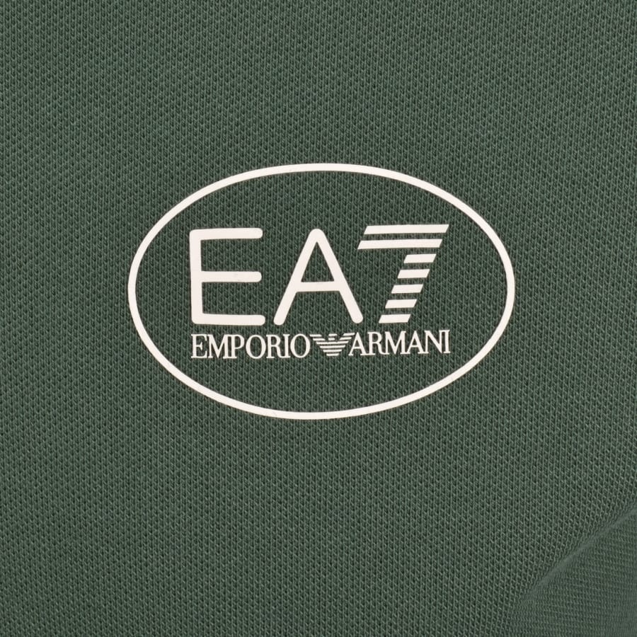 Image number 3 for EA7 Emporio Armani Logo Polo Green