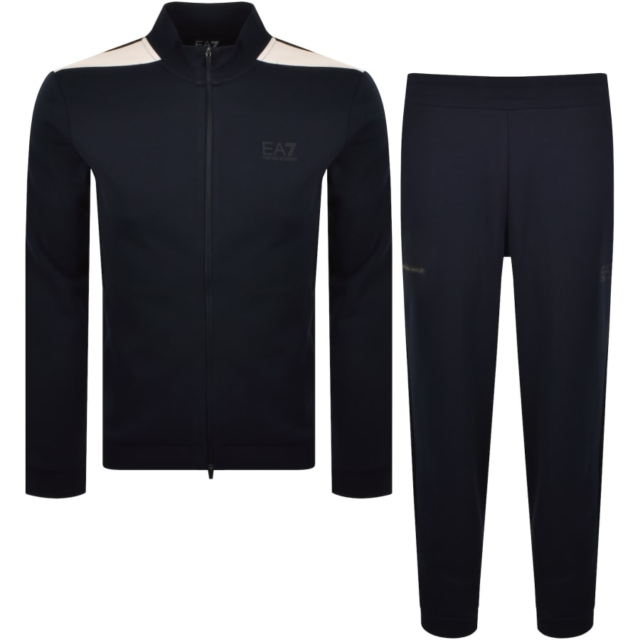 Image number 1 for EA7 Emporio Armani Ventus7 Tracksuit Navy