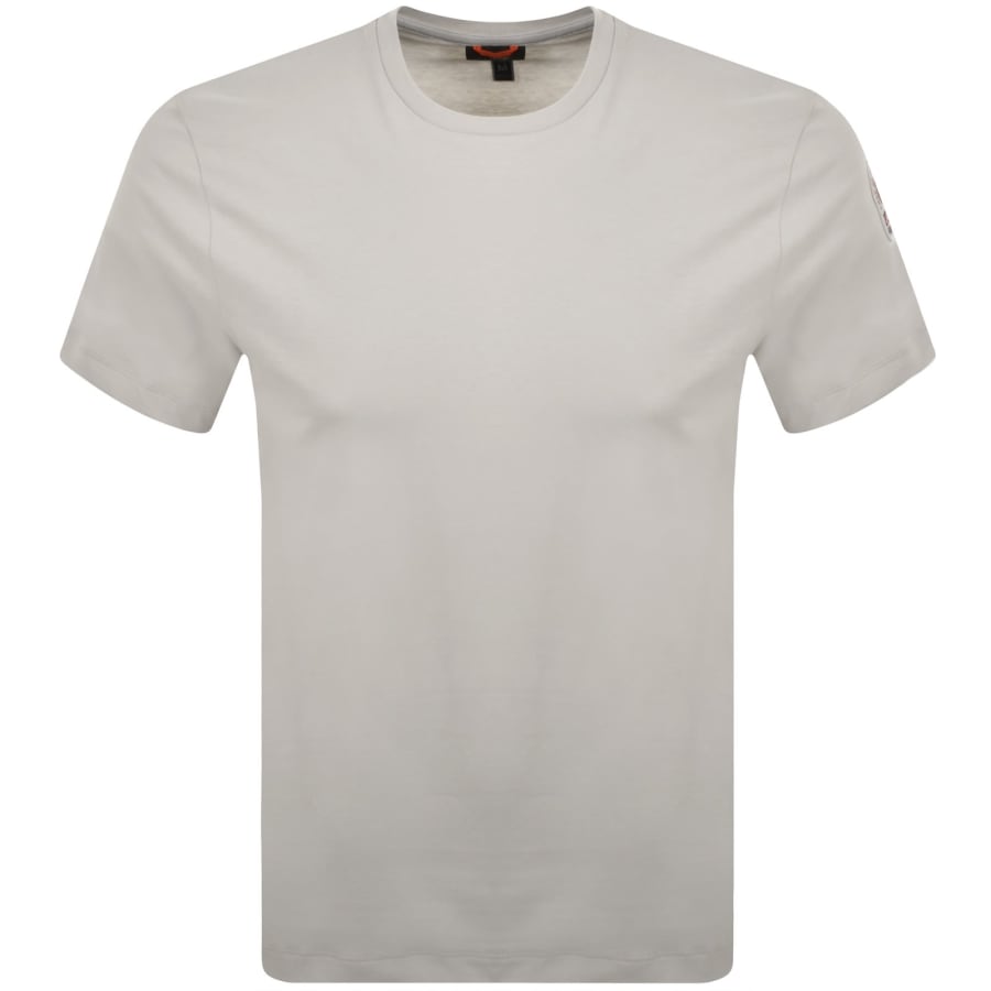 Image number 2 for Parajumpers Shispare T Shirt Grey