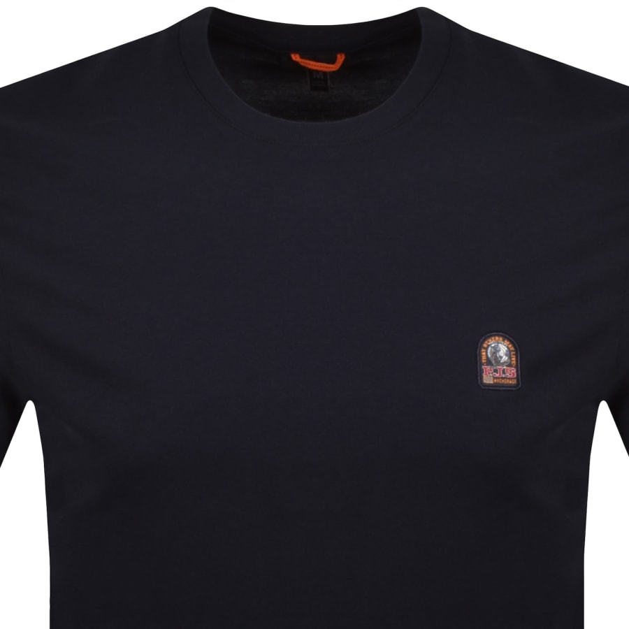 Image number 2 for Parajumpers Patch T Shirt Navy