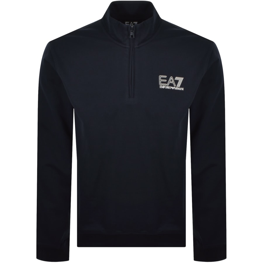 Image number 2 for EA7 Emporio Armani Logo Tracksuit Navy