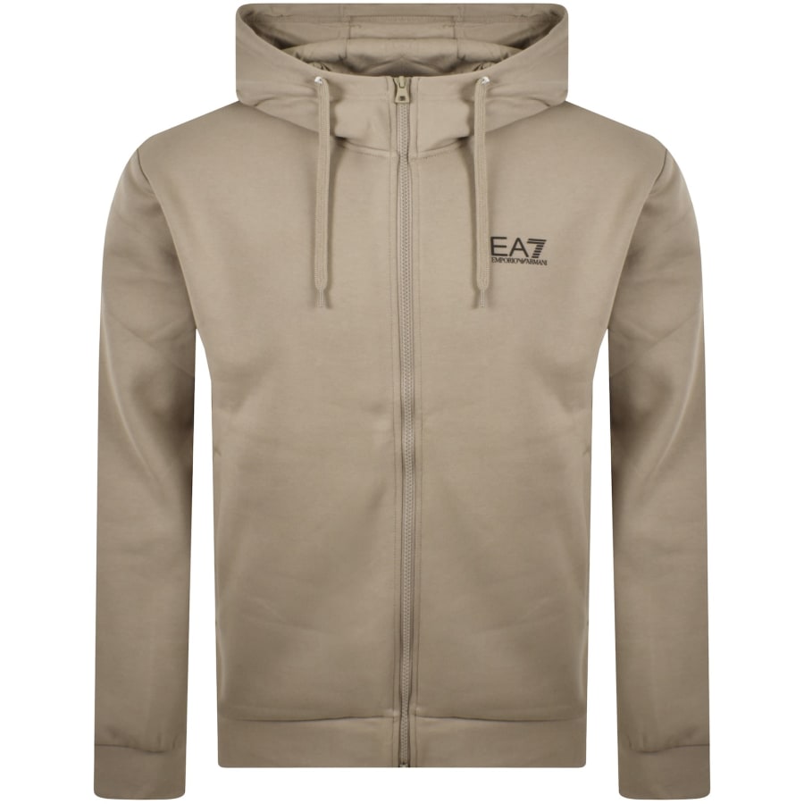Image number 2 for EA7 Emporio Armani Logo Tracksuit Brown