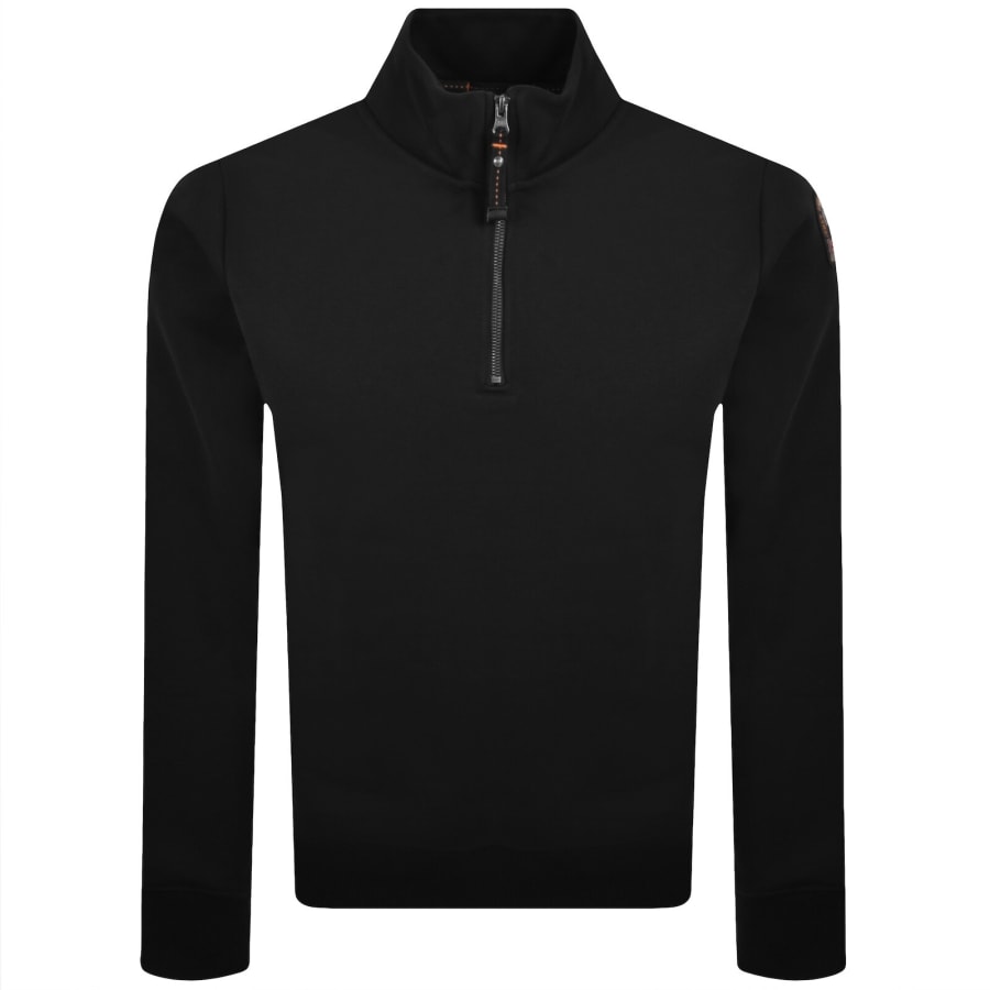 Image number 2 for Parajumpers Broad Peak Zip Sweatshirt Black