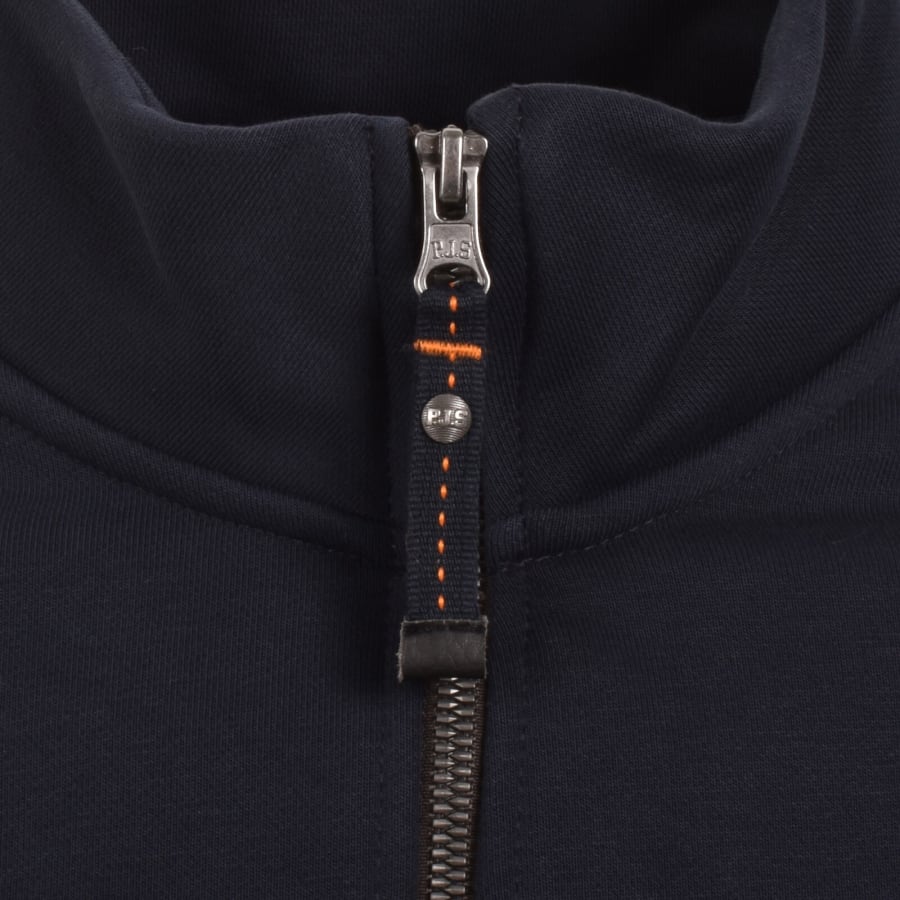 Image number 5 for Parajumpers Broad Peak Zip Sweatshirt Navy