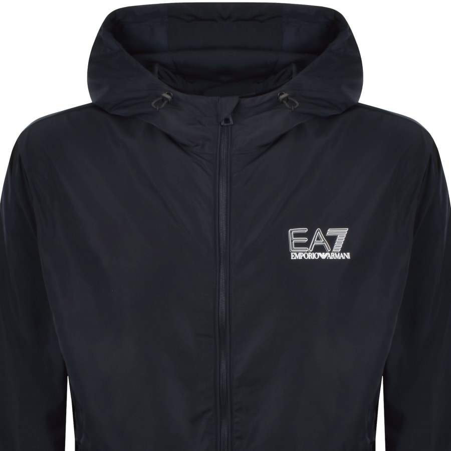 Image number 2 for EA7 Emporio Armani Logo Jacket Navy
