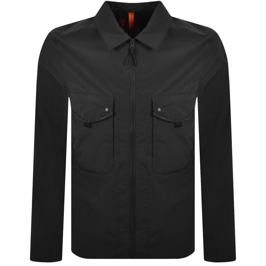 Image number 2 for Parajumpers Elgin Overshirt Charcoal Grey