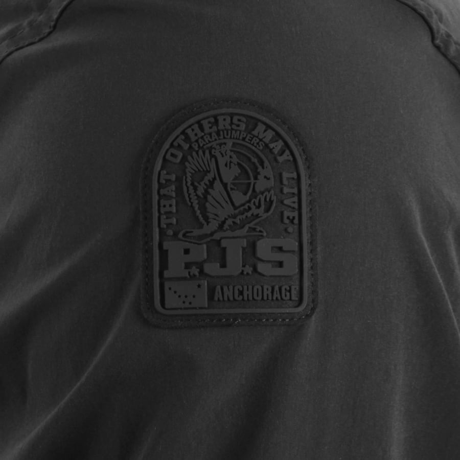 Image number 3 for Parajumpers Elgin Overshirt Charcoal Grey