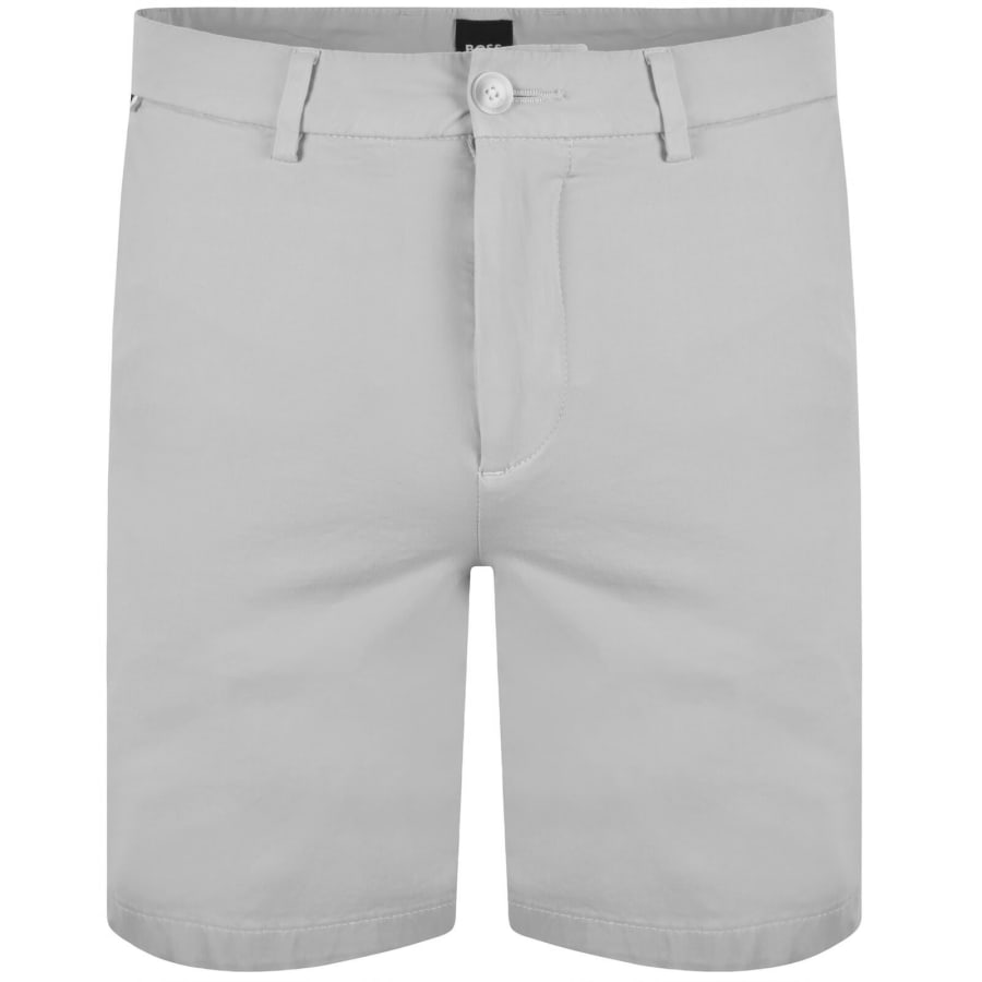 Image number 1 for BOSS Kane Chino Shorts Grey