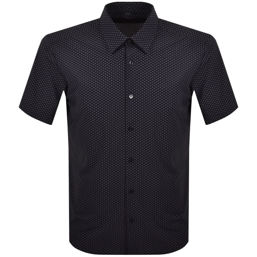 Image number 1 for BOSS Liam Regular Fit Shirt Dark Blue