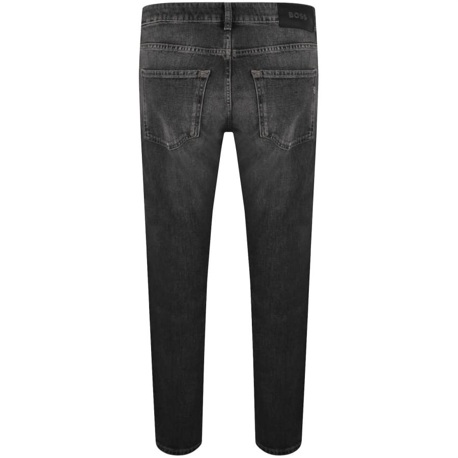 Image number 3 for BOSS C Delaware Slim Fit Jeans Dark Grey