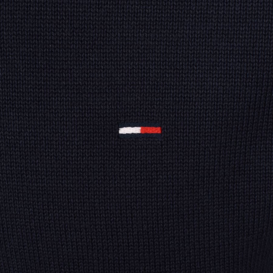 Image number 3 for Tommy Jeans Slim Fit Jumper Navy
