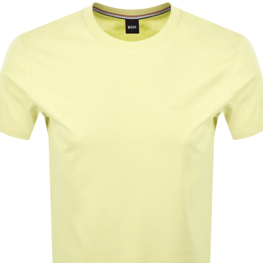 Image number 2 for BOSS Thompson 01 T Shirt Light Yellow