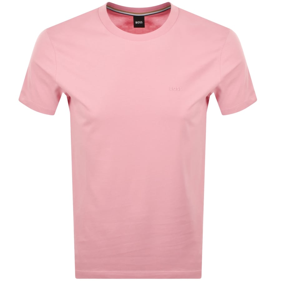 Image number 1 for BOSS Thompson 01 T Shirt Light Pink