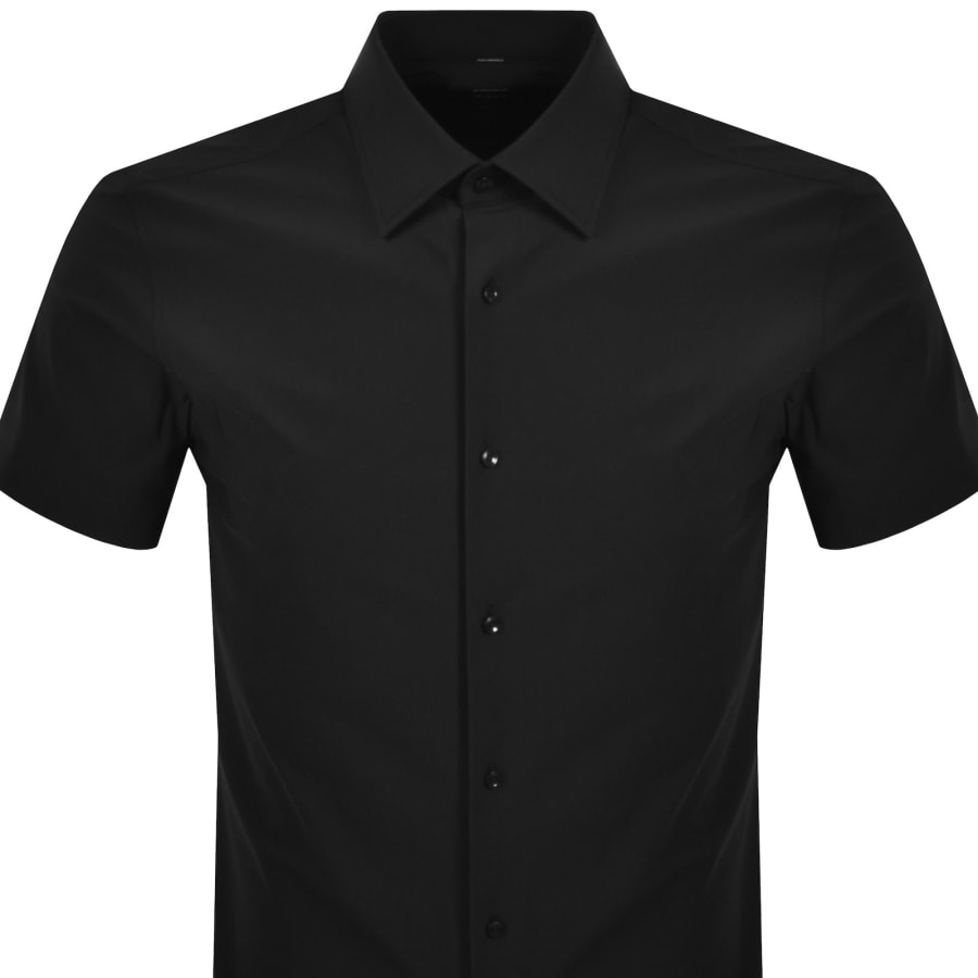 Image number 2 for BOSS P Hank Kent Slim Fit Shirt Black