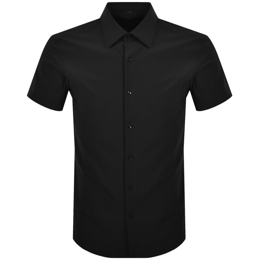Image number 1 for BOSS P Hank Kent Slim Fit Shirt Black