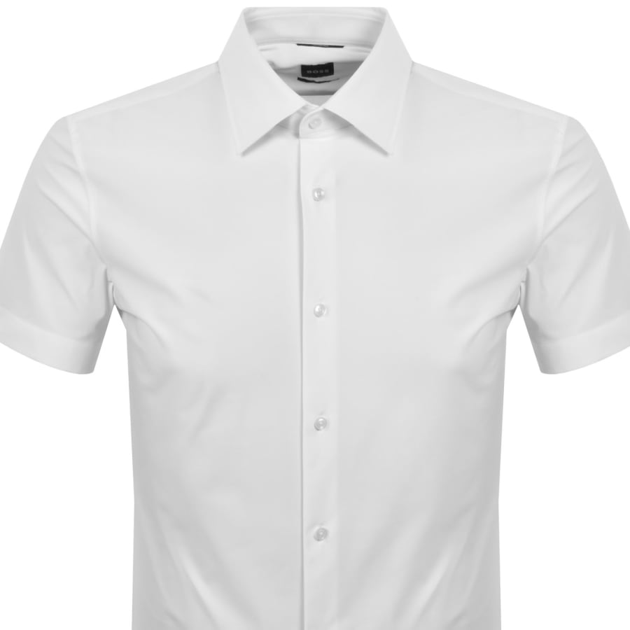 Image number 2 for BOSS P Hank Kent Slim Fit Shirt White