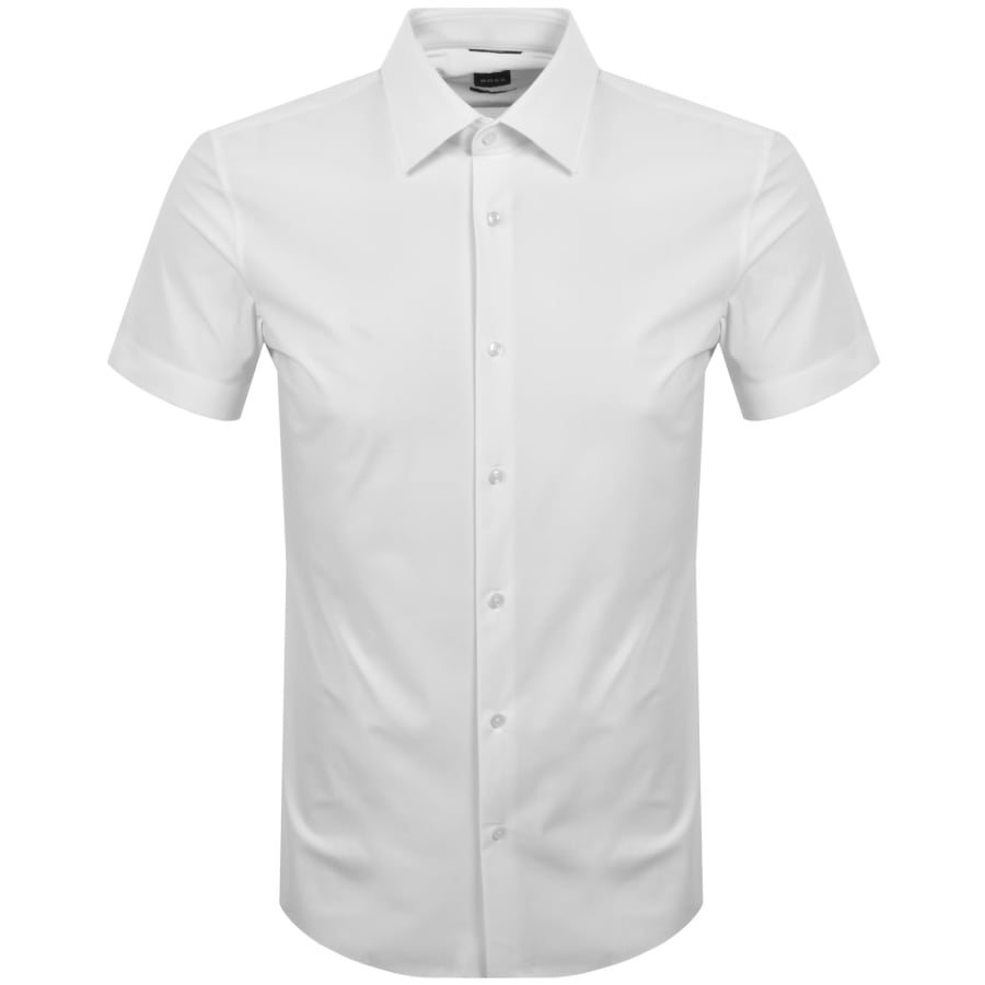 Image number 1 for BOSS P Hank Kent Slim Fit Shirt White