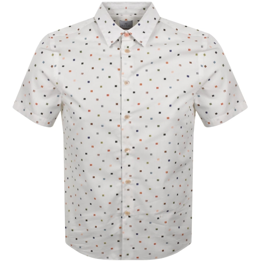 Image number 1 for Paul Smith Short Sleeve Shirt White