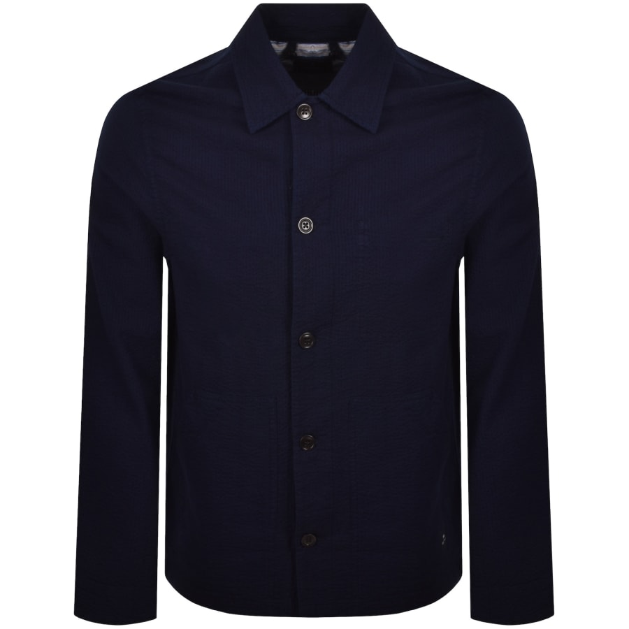 Image number 1 for Paul Smith Chore Overshirt Navy