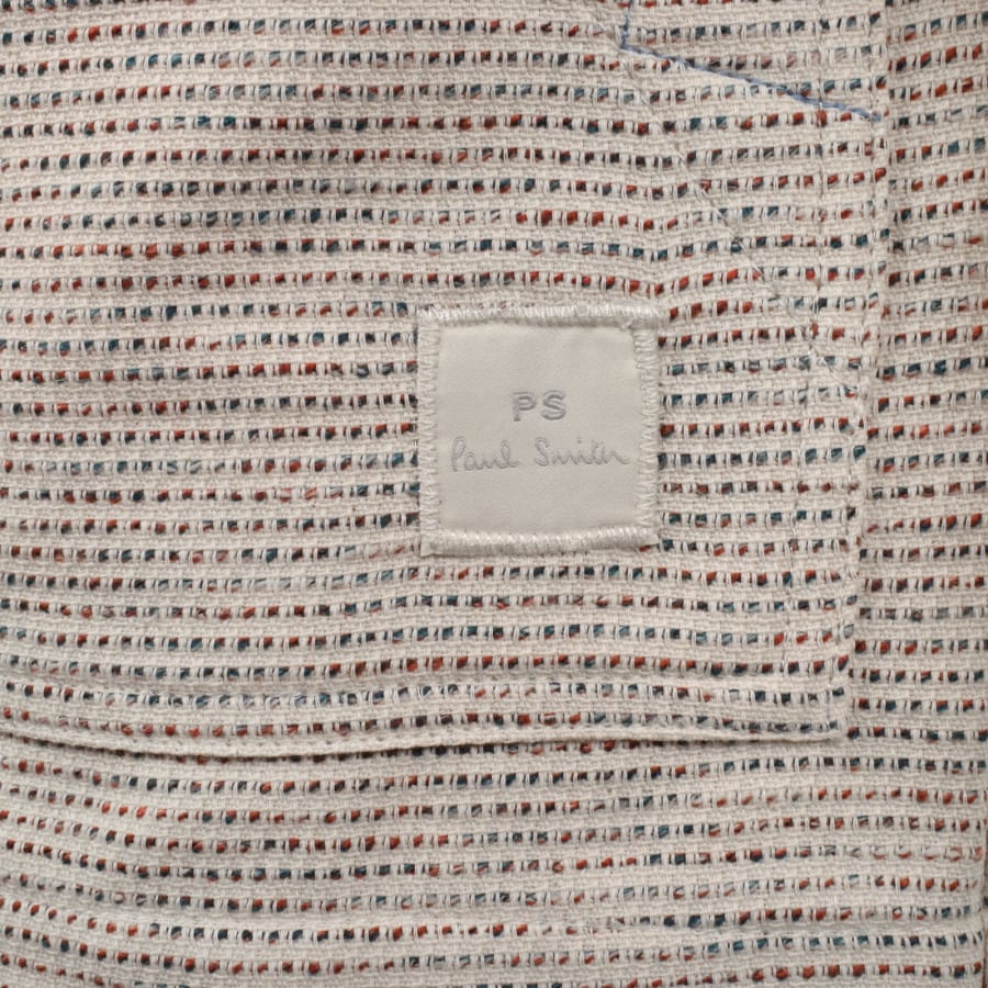 Image number 3 for Paul Smith Chore Overshirt Cream