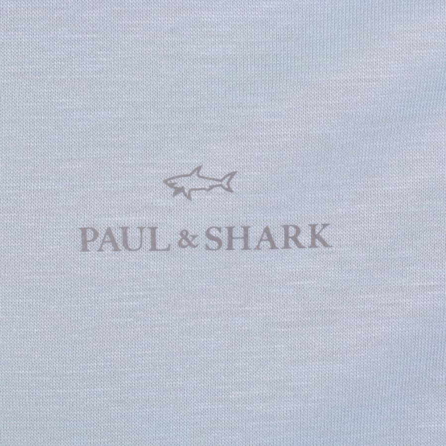 Image number 3 for Paul And Shark X-Soft Printed Logo T Shirt Blue