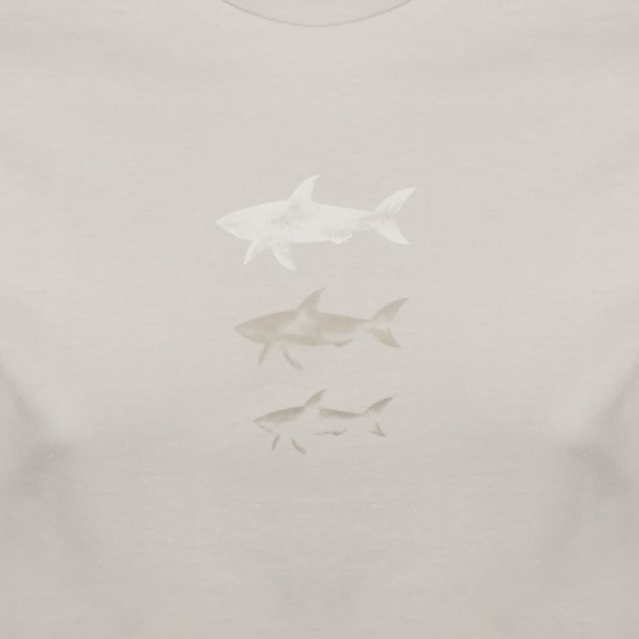 Image number 3 for Paul And Shark Graphic T Shirt Beige