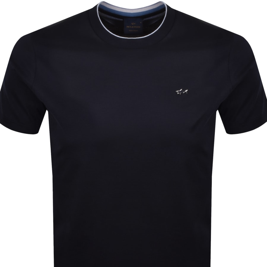 Image number 2 for Paul And Shark Aqua Touch T Shirt Navy