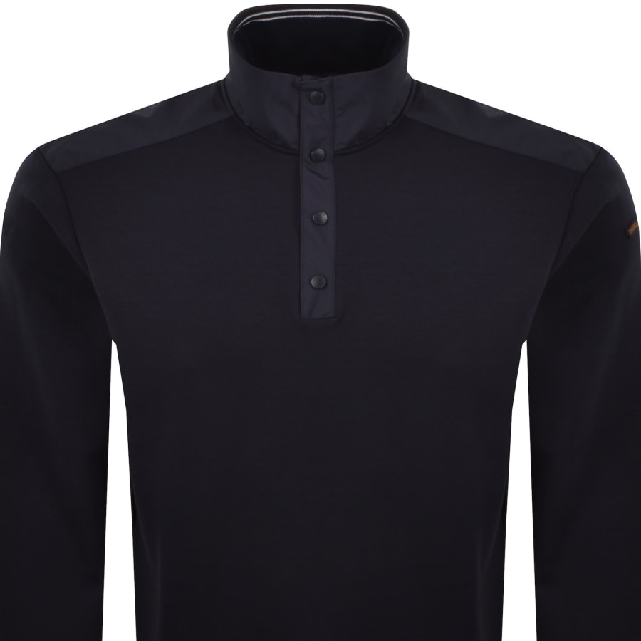 Image number 3 for Paul And Shark Logo Sweatshirt Navy