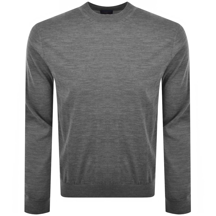 Image number 1 for Paul And Shark Merino Knit Jumper Grey
