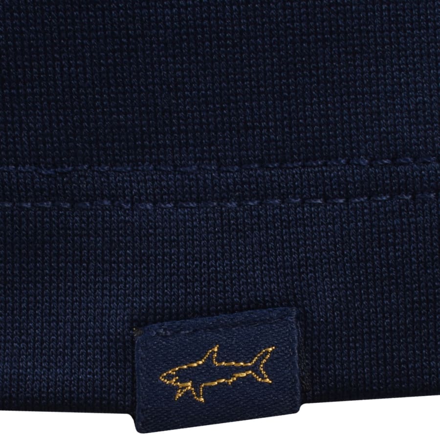 Image number 3 for Paul And Shark Logo Polo T Shirt Navy