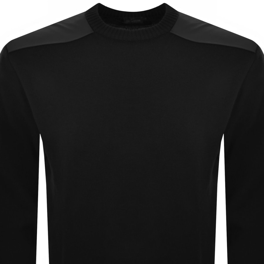 Image number 3 for Paul And Shark Typhoon Knit Jumper Black