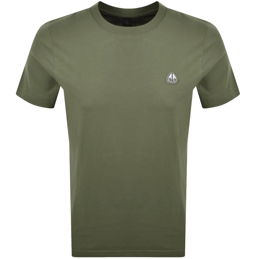 Image number 1 for Moose Knuckles Crescent T Shirt Green