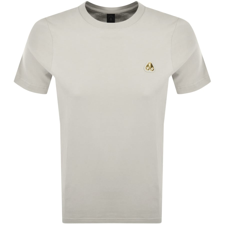 Image number 1 for Moose Knuckles Crescent Gold T Shirt Beige