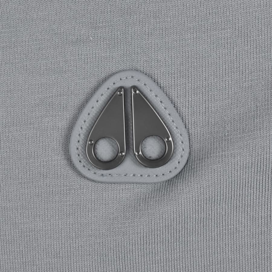 Image number 3 for Moose Knuckles Crescent T Shirt Grey